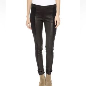 IRO Jole Leather leggings, Size 40